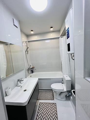 Посуточная аренда квартир: 1 комната, Душевая кабина, Постельное белье, Кондиционер — 3