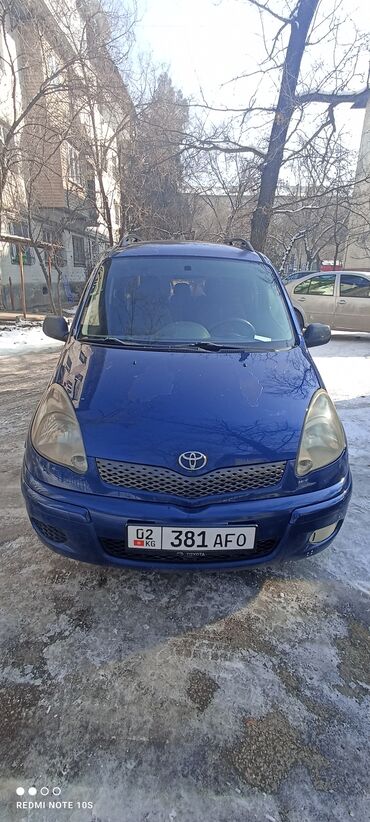 Toyota: Toyota Yaris Verso: 2005 г., 1.3 л, Механика, Бензин, Хетчбек