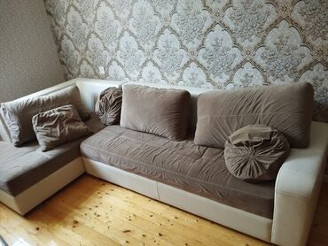купим вашу мебель бу: Künc divan, Bazasız, Parça