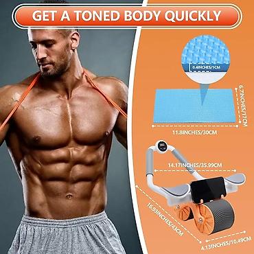 İdman və istirahət: Fitnes aleti Yeni Avtomatik Rebound Dizayni Dirsək dəstəyi rebound — 2