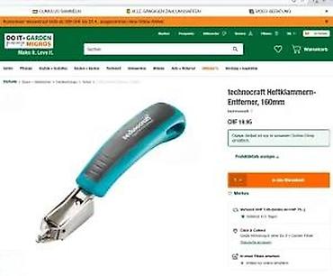 Ostali ručni alati: Profesionalni odstranjivač spojnica (staples remover) – 160 mm - — 15