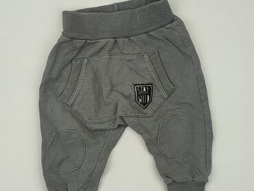 kurtki chłopięce sinsay: Sweatpants, Pinokio, 6-9 months, condition - Good