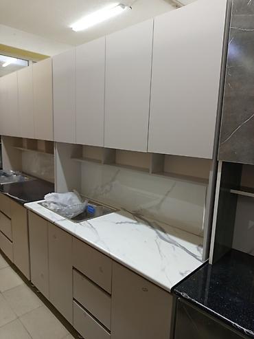 Кухонные гарнитуры: Кухонный гарнитур, цвет - Серый — 9