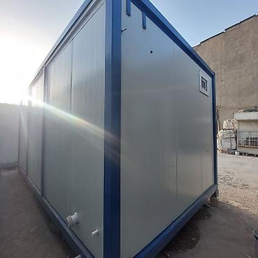 Контейнеры: 3.00 x 6.00 sanitar qovsaqli sendiviç ofis. Divar : 50mm sendiviç — 5