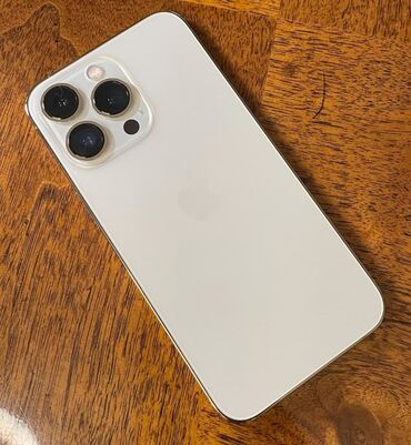 айыон 13 про макс: IPhone 13 Pro Max, Колдонулган, 512 ГБ, White Titanium, Заряддоочу түзүлүш, Каптама, 100 %