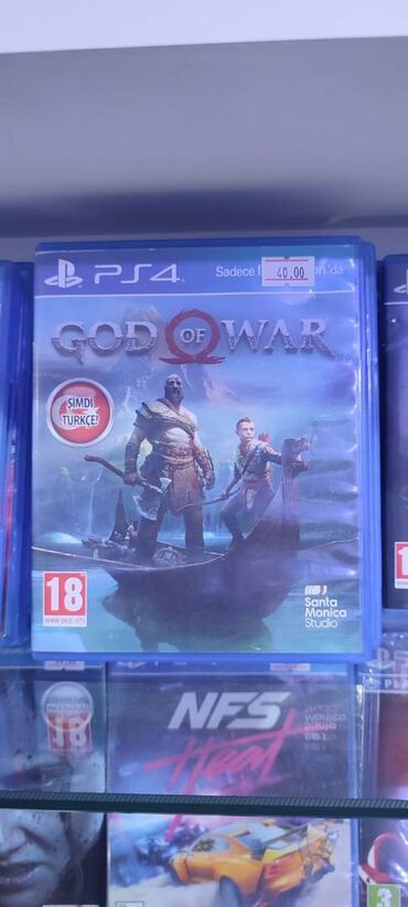ps4 disklerin satisi: God of war Oyun diski, az işlənib. 🎮Playstation 3-4-5 original oyun