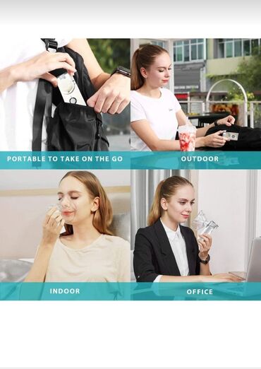 İnqalyatorlar, nebulizerlər: Wohler Mesh Nebulizator – portativ, səssiz və rahat istifadəli — 7