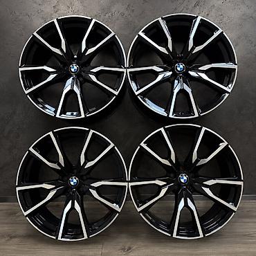 black: Литые Диски R 22 BMW, Комплект, отверстий - 5, Б/у — 1
