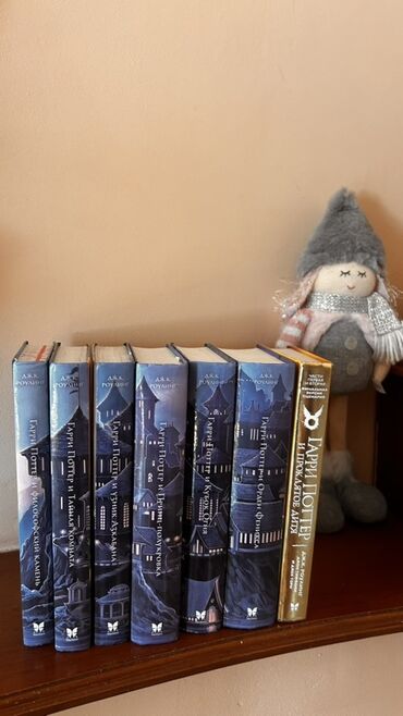 Digər kitablar və jurnallar: Harri Potter kitab seriyasının tam dəsti. Seriyaya "Fəlsəfə Daşı"