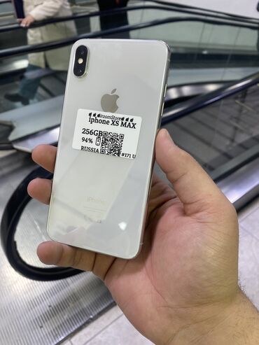 Apple iPhone: IPhone Xs Max, Б/у, 256 ГБ, Белый, 94 %