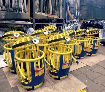 Tullantı qabları: Metal EN MMC olaraq istədiyiniz forma və ölçüde demir işlerinin — 3