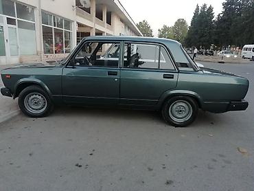 VAZ (LADA): VAZ 2107 sedan - Kuzov: 4 qapılı sedan, tünd yaşıl rəng - Mühərrik — 12