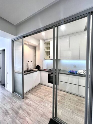 продаю кв кызыл аскер: 3 комнаты, 97 м², Элитка, 5 этаж, Дизайнерский ремонт