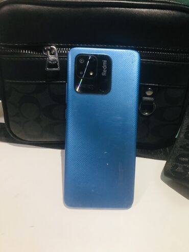 телефон рэдми: Redmi, Redmi 10C, Б/у, 128 ГБ, цвет - Синий, 2 SIM
