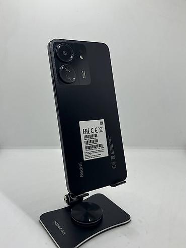 Redmi, Redmi 13C, Б/у, 256 ГБ, цвет - Черный, 2 SIM
