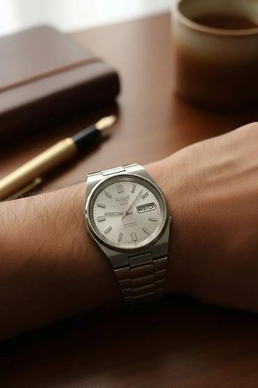 Классические часы часы, Seiko, Япония, Водонепроницаемые, Мужские, Б/у