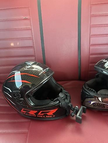 motolar: Məhsul: Tam üzlü motosiklet dəbilqəsi – “Racing Helmet” karbon naxışlı — 1