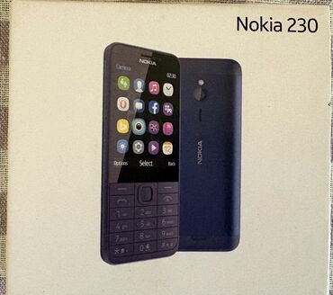 telefonlar a23: Nokia Asha 230, rəng - Qara, Düyməli, İki sim kartlı