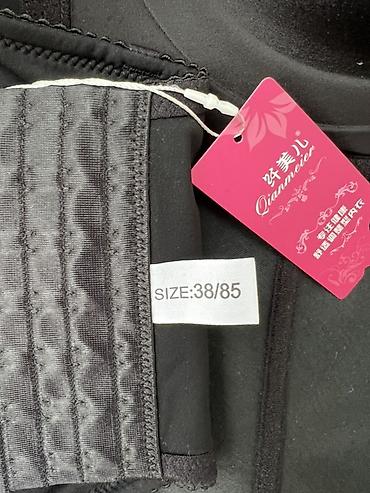пояса для чулок: Qara rəngdə büstqalterli shapewear/bodice korset Dəst. - Model — 6