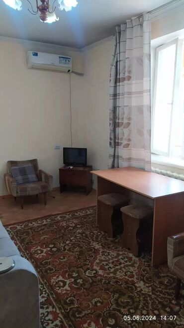 турусбекова: 1 комната, Агентство недвижимости, Без подселения, С мебелью полностью