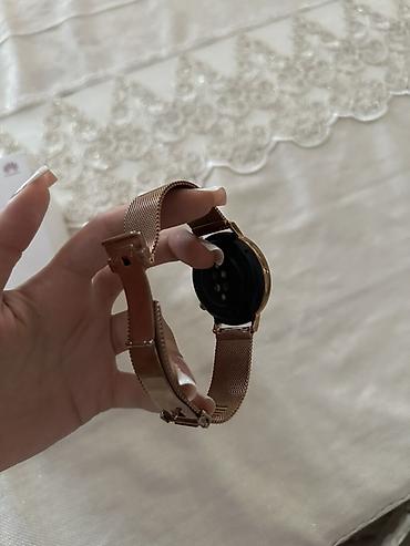 saat instagram: Huawei Watch GT 2 (42 mm) – rose gold rəngli ağıllı saat ( real — 1
