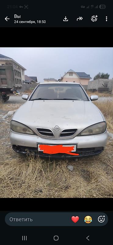 Nissan Primera: 2000 г., 1.8 л, Механика, Бензин, Седан