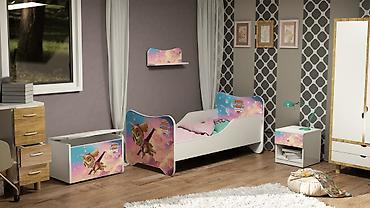 nero giardini patike: Dečiji Krevet 160x80 cm Happy Kitty Sky - Materijali — 2