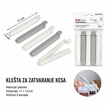 KMT Srednja klipse za zatvaranje kesa Praktične klipse za sigurno