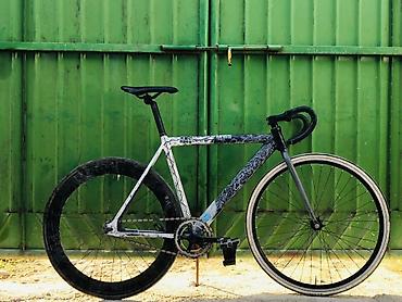 fix jixf: Фикс-байк (fixed gear) с кастомной графикой рамы Характеристики и — 1