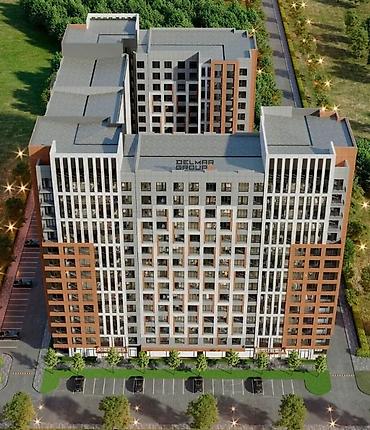 секционные квартиры: Строится, Элитка, 1 комната, 45 м² — 2