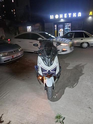 yamah: Скутер-макси Yamaha XMAX (стилизованный) с тюнингом для города и — 1