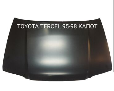 обшивка капот: Капот Toyota 1996 г., Новый, цвет - Черный, Аналог