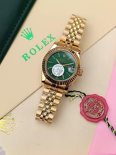 Aksesuarlar: Rolex Datejust qadın saatları – Swiss Made, rəsmi “Superlative — 3