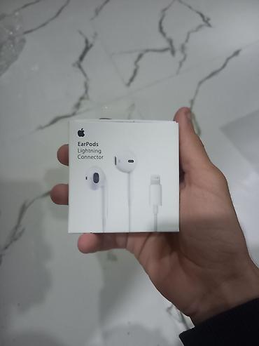 Yeni Simli Qulaqcıqlar, Apple, rəng - Ağ lalafo.az -da Yeni Simli Qulaqcıqlar, Apple, rəng - Ağ
