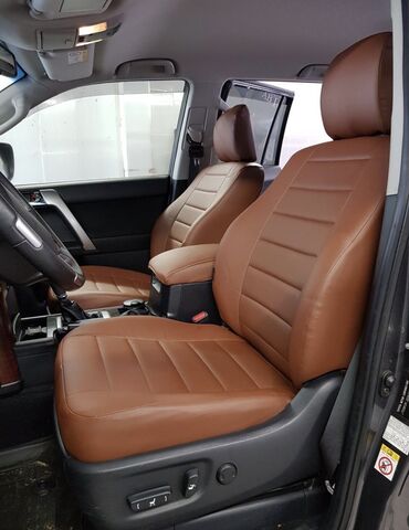 Чехлы и накидки на сиденья: TOYOTA LAND CRUISER PRADO 150 РЕСТАЙЛИНГ 2 (2017+) Автомобильные чехлы