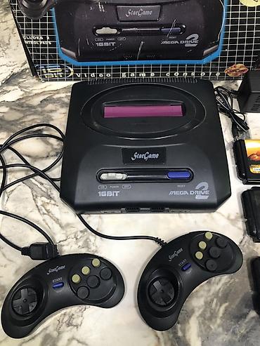 oyun sekilleri: Sega Mega Drive 2 . Yaxsi veziyetde . Uzerinde 2 ed joystik ve 3 ed — 2
