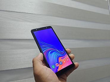 note 2: Samsung Galaxy A7, Б/у, 64 ГБ, цвет - Синий, 2 SIM — 7