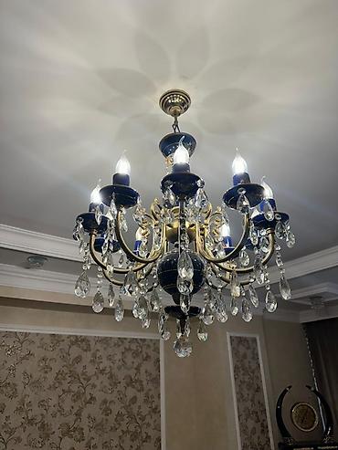 şamdan: Çılçıraq, 8 lampa — 2