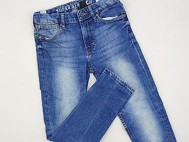 didriksons: Spodnie jeansowe, H&M, 10 lat, 146, stan - Bardzo dobry — 1