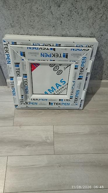 sandvic panel: Yeni plastik qapi 50/50 olcude — 1