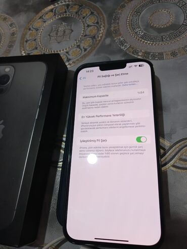 telefon iphone 10: Iphone 13pro max ela veziyyetde ustada olmayib pil 84%tecili satilir