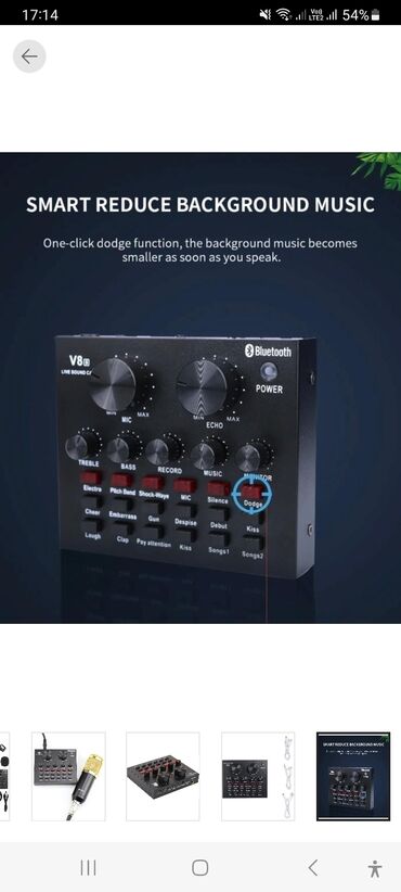 Mikrofonlar: Yeni Simsiz (Bluetooth), Simli, Radio Mikrofon Pulsuz çatdırılma, Rayonlara çatdırılma — 2