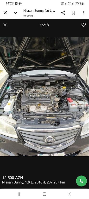 Nissan: Nissan Sunny: 1.6 l | 2010 il Sedan — 5