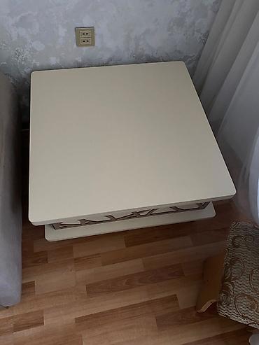 mdf stol: Kvadrat masa, Transformer, Təkərsiz, Sadə laminat, Ünvandan götürmə — 2