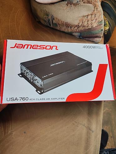 Audio: Jameson USA-760 avtomobil gücləndiricisi - Tip: 4 kanallı Class AB — 1