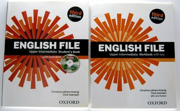 книга english: English File upper intermediate third edition. Учебник и рабочая