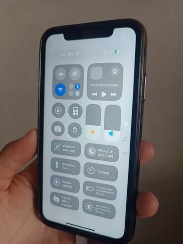 Apple iPhone: IPhone Xr, Б/у, 128 ГБ, Черный, Кабель, Чехол, 100 %