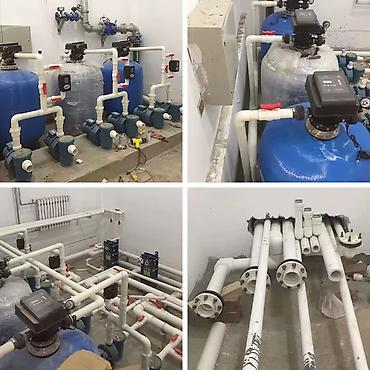 аквапарки: Комплексное оборудование для очистки и оборота воды в бассейнах — 3