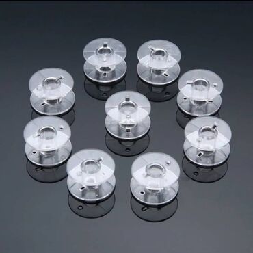 Счетчики, щитки: Шпульки (набор) для швейной машинки - 25 шт прозрачные пластиковые