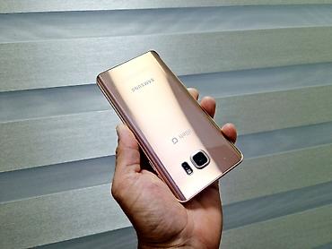 note 14: Samsung Galaxy Note 5, Б/у, 64 ГБ, цвет - Золотой, 1 SIM — 1